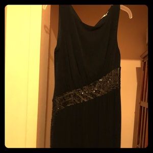 Black cocktail dress